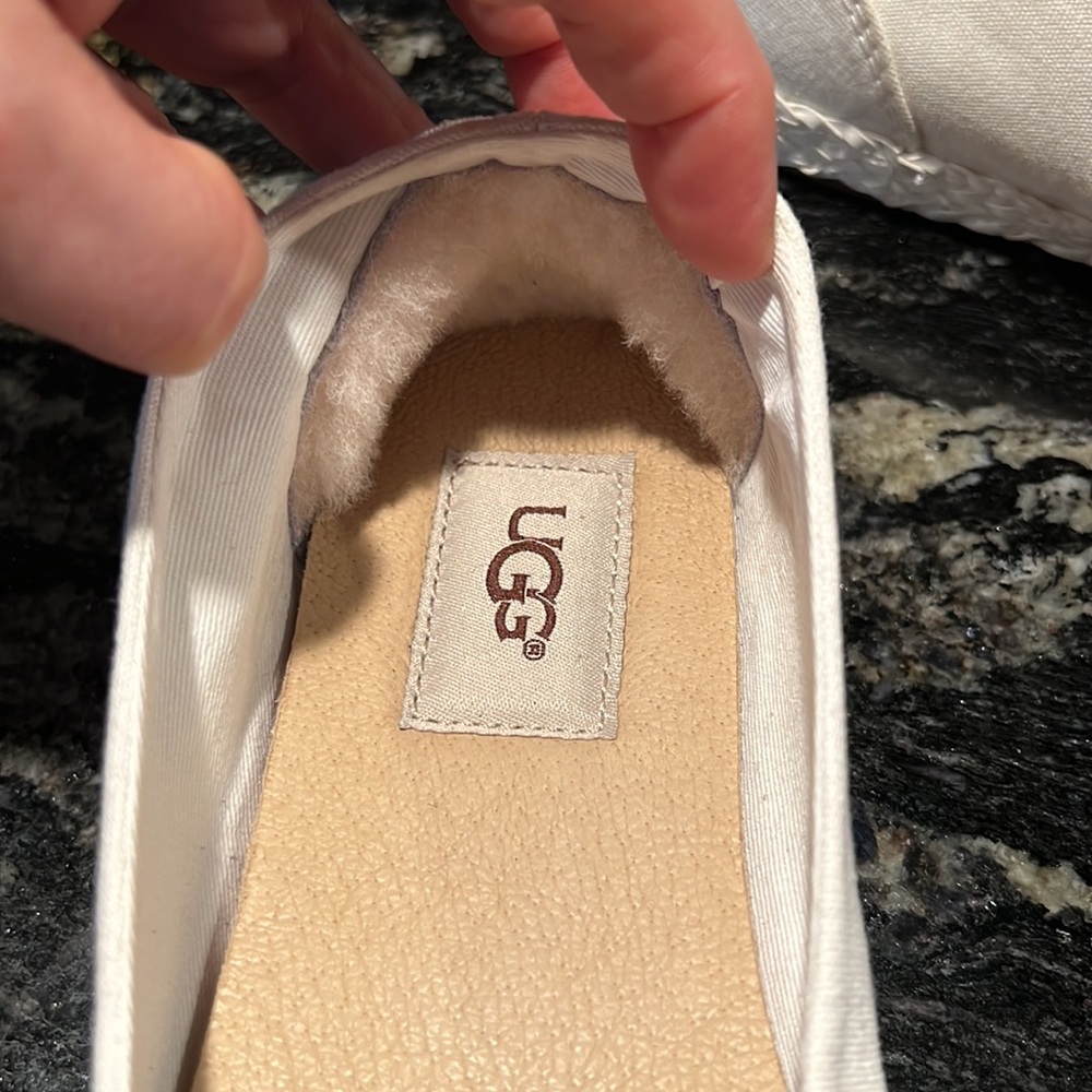 NWOB UGG Canvas Bow Flats - Picture 11 of 14